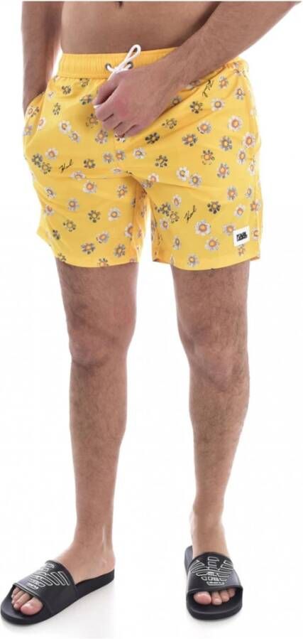 Karl Lagerfeld Bain -shorts Yellow Heren