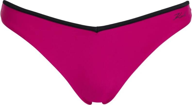 Karl Lagerfeld Swimwear Bottom DNA Binding Bottoms Roze Dames