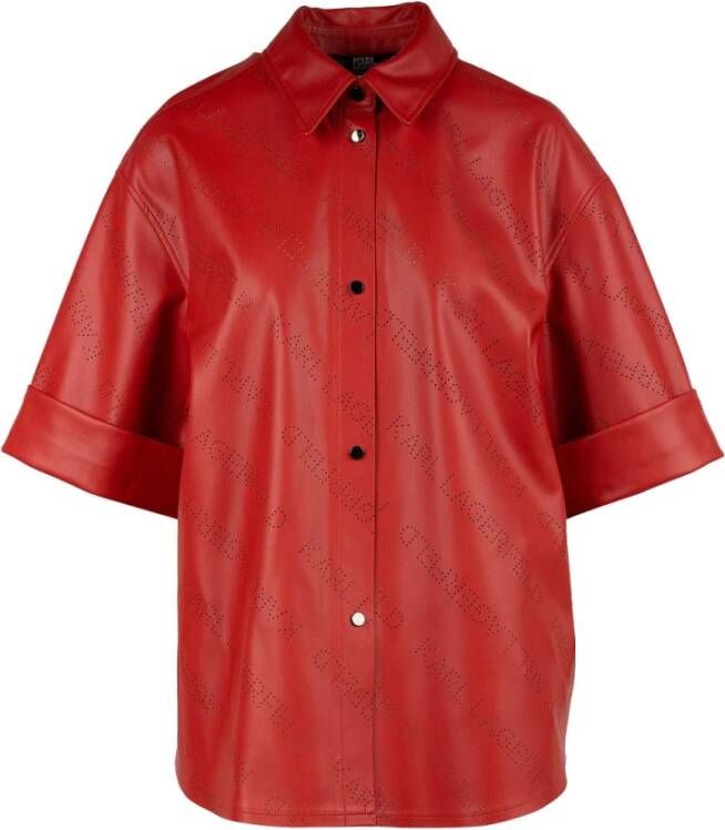 Karl Lagerfeld Blouses &&; Shirts Rood Dames