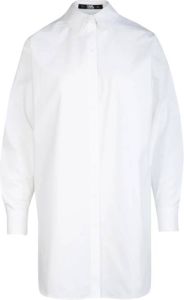 Karl Lagerfeld Blouses & Shirts Wit Dames
