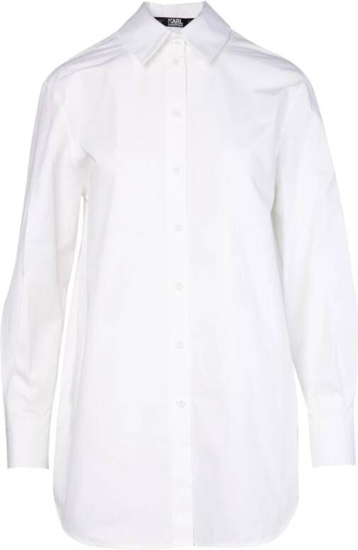 Karl Lagerfeld Blouses & Shirts White Dames