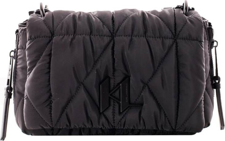 Karl Lagerfeld Bolso nylon shoulderbag Zwart Dames