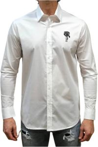 Karl Lagerfeld Casual Shirts Wit Heren
