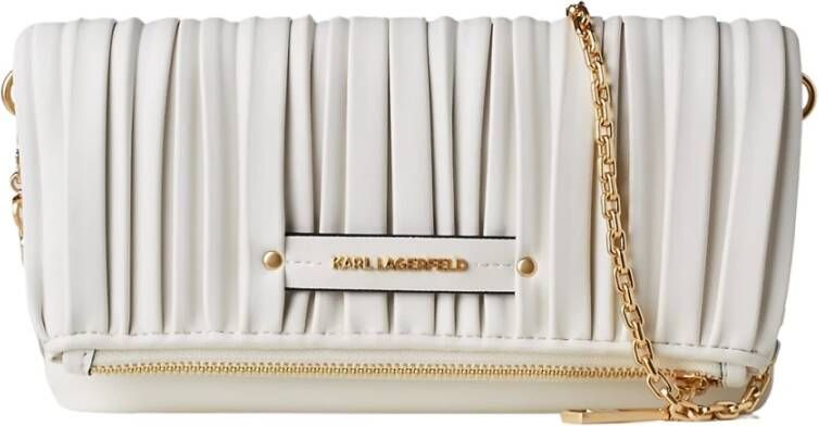 Karl Lagerfeld Pouch Kushion Wallet on Chain Wit Dames