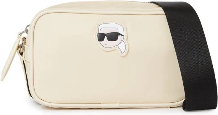 Karl Lagerfeld Crossbody bags K Ikonik 2.0 Nylon Camera Bag in beige