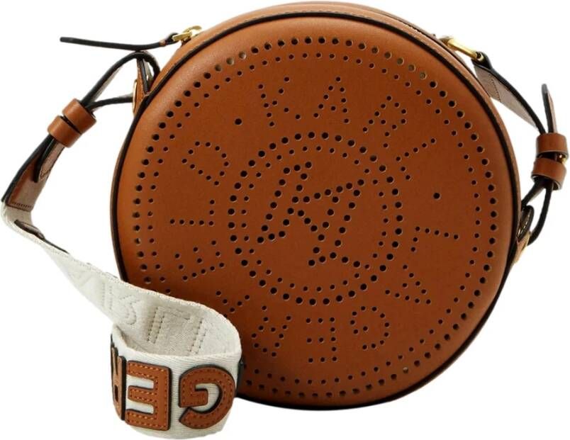 Karl Lagerfeld Crossbody bags K Circle Round Cb Perforated in cognac