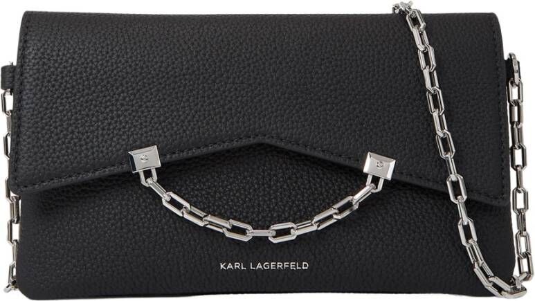 Karl Lagerfeld Crossbody bags K Seven 2.0 Mini Cb Leather in zwart