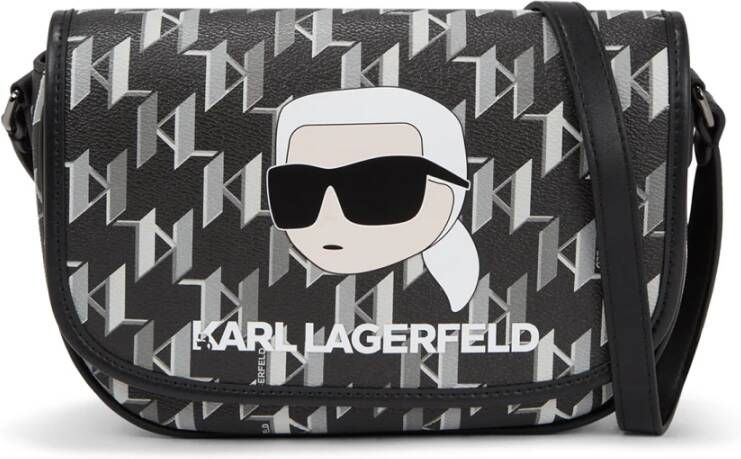 Karl Lagerfeld Ikonik 2.0 monogram cross body tas Multicolor Dames