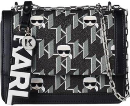 Karl Lagerfeld Crossbody bags K Ikonik Cc Monogram Flap Sb in meerkleurig