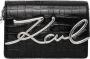 Karl Lagerfeld Crossbody bags K Signature Croc Shoulderbag in zwart - Thumbnail 2