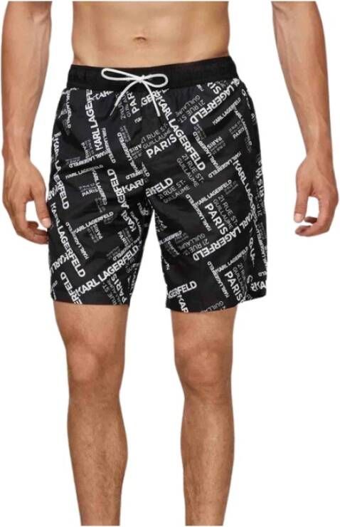 Karl Lagerfeld Zwemkleding Onderdeel Heren Zwart Black Heren