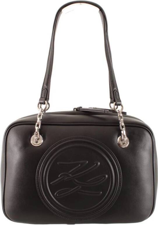 Karl Lagerfeld Totes Autograph Soft Md Bowlng in zwart