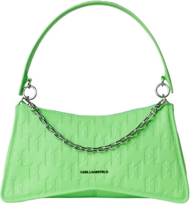 Karl Lagerfeld Shoulderbag K Seven Embossed Green Dames
