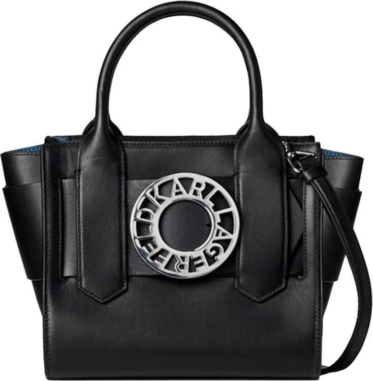 Karl Lagerfeld Tote Disk kleine tas Zwart Dames
