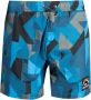 Karl Lagerfeld Strandkleding Boxershorts Blauw Contrast Logo Blue Heren - Thumbnail 1