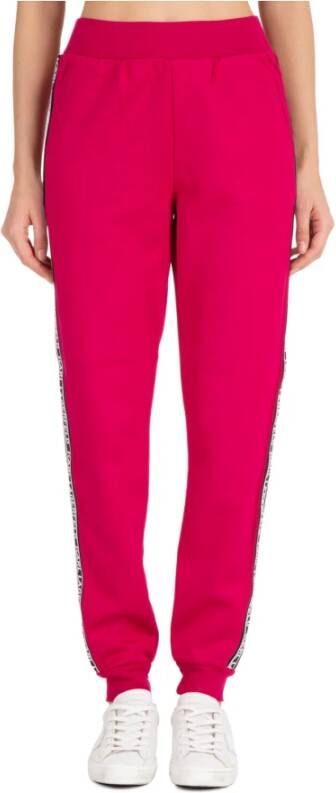 Karl Lagerfeld Dubbele logo -broek Roze Dames