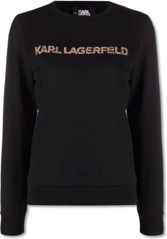 Karl Lagerfeld Kandy Krush Logo Sweatshirt Zwart Dames