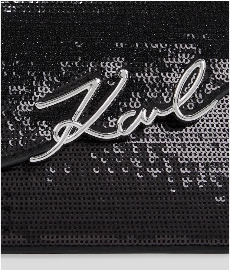 Karl Lagerfeld Crossbody bags K Signature Sp Slim Cb Seq in zwart - Foto 7
