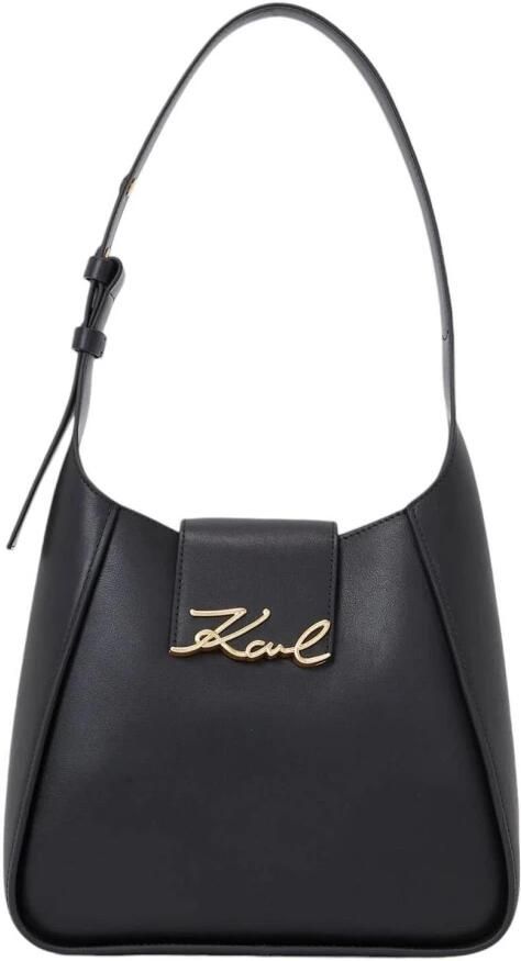 Karl Lagerfeld Hobo bags K Signature Hobo in zwart