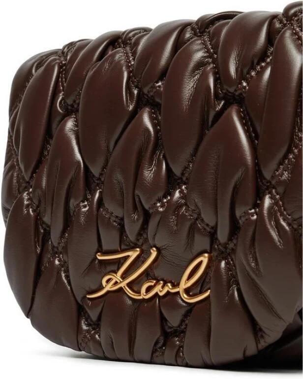 Karl Lagerfeld Crossbody Brown Dames