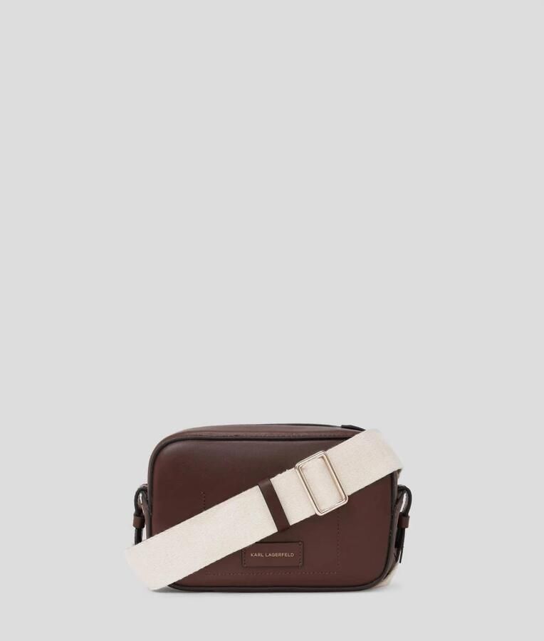 Karl Lagerfeld Crossbody bags K Circle Camerabag Perforated in bruin - Foto 6