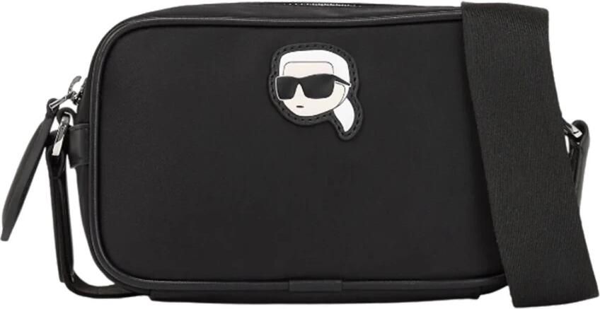 Karl Lagerfeld Crossbody bags Ikon Nylon Camera Bag in zwart - Foto 7