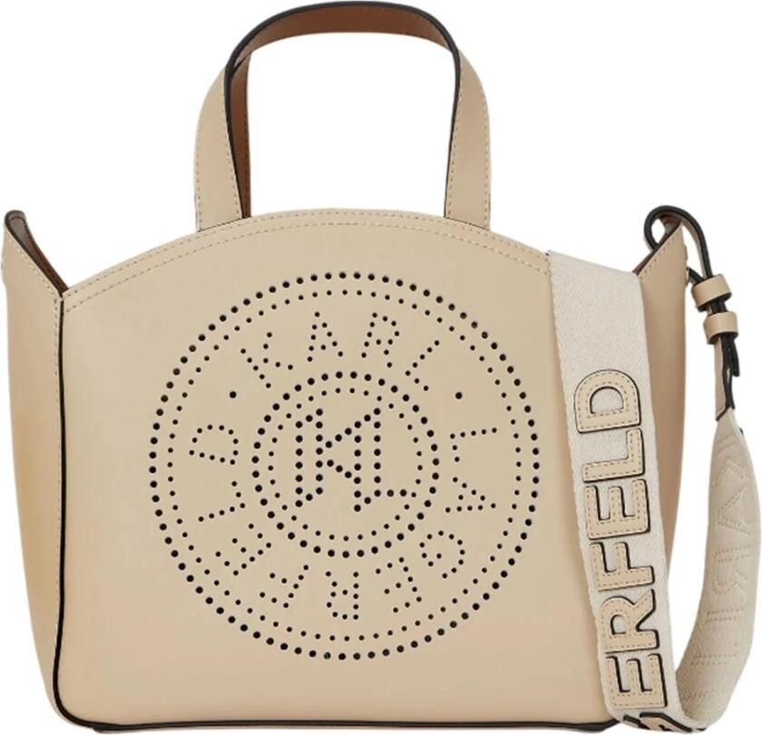 Karl Lagerfeld Tas CIRCLE SM TOTE PERFORATED - Foto 4