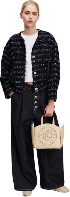 Karl Lagerfeld Tas CIRCLE SM TOTE PERFORATED - Foto 3