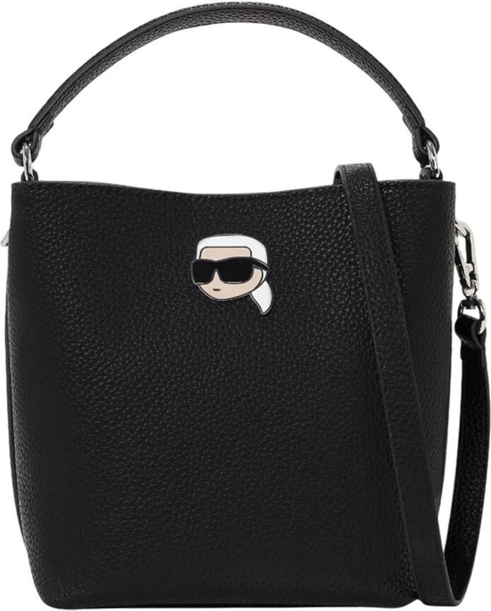 Karl Lagerfeld Tas IKON PEBBLE BUKET BAG - Foto 4