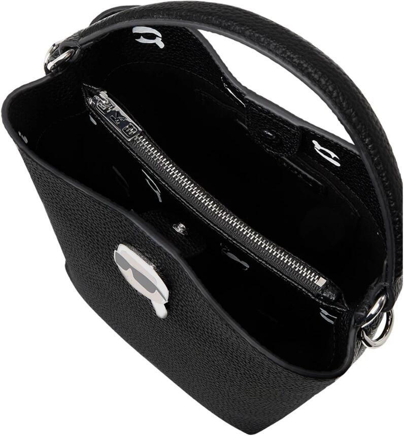 Karl Lagerfeld Tas IKON PEBBLE BUKET BAG