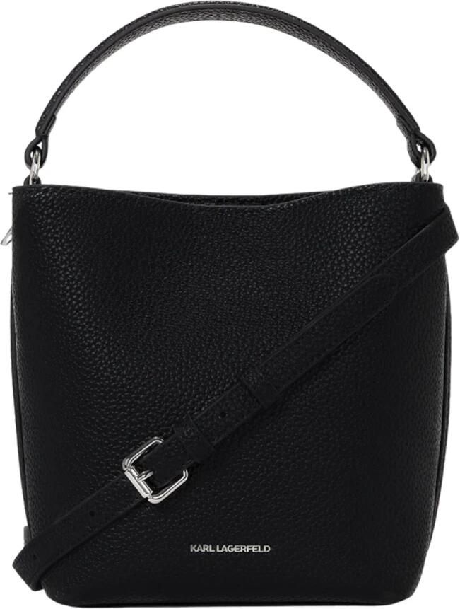Karl Lagerfeld Tas IKON PEBBLE BUKET BAG - Foto 2