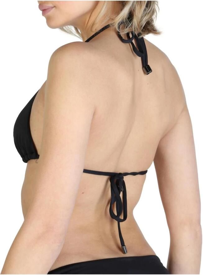 Karl Lagerfeld Gewatteerd Badpak met Achtersluiting Black Dames - Foto 3