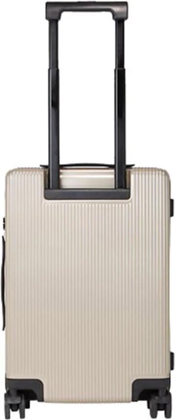 Karl Lagerfeld Effen Koffer met Ritssluiting en Logo Beige Dames - Foto 3