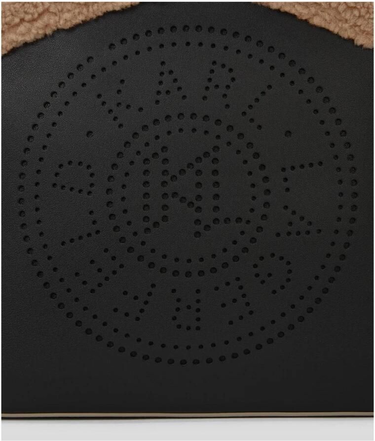 Karl Lagerfeld Totes & shoppers K Circle Sp Sm Tote Shearling in zwart - Foto 4