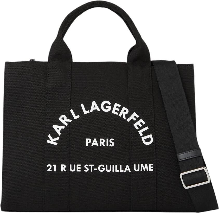 Karl Lagerfeld Shoppers Rsg Square Medium Tote in zwart - Foto 5