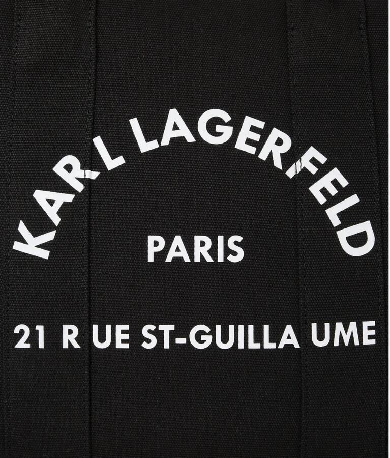 Karl Lagerfeld Shoppers Rsg Square Medium Tote in zwart