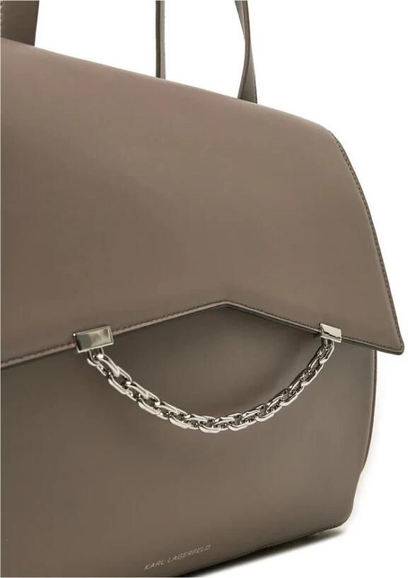 Karl Lagerfeld Shoppers & Totes K Seven Grainy Sp Tote Suede in taupe - Foto 6