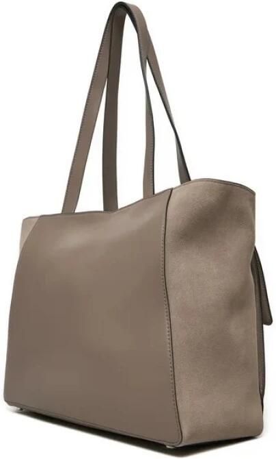 Karl Lagerfeld Shoppers & Totes K Seven Grainy Sp Tote Suede in taupe - Foto 7