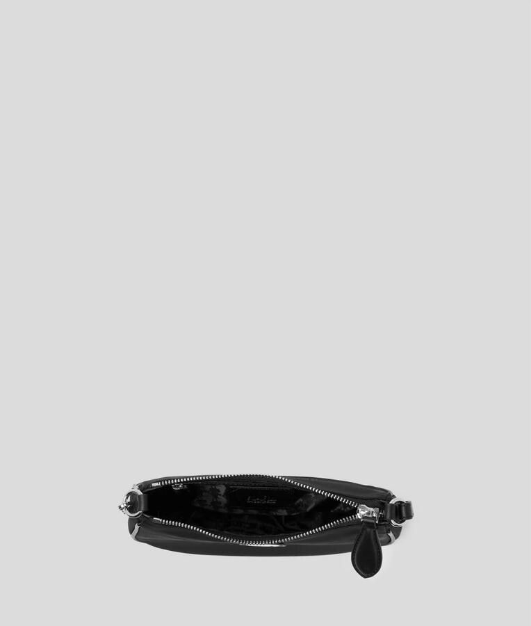 Karl Lagerfeld Pochettes Ikonik Nylon Small Zip in zwart - Foto 5