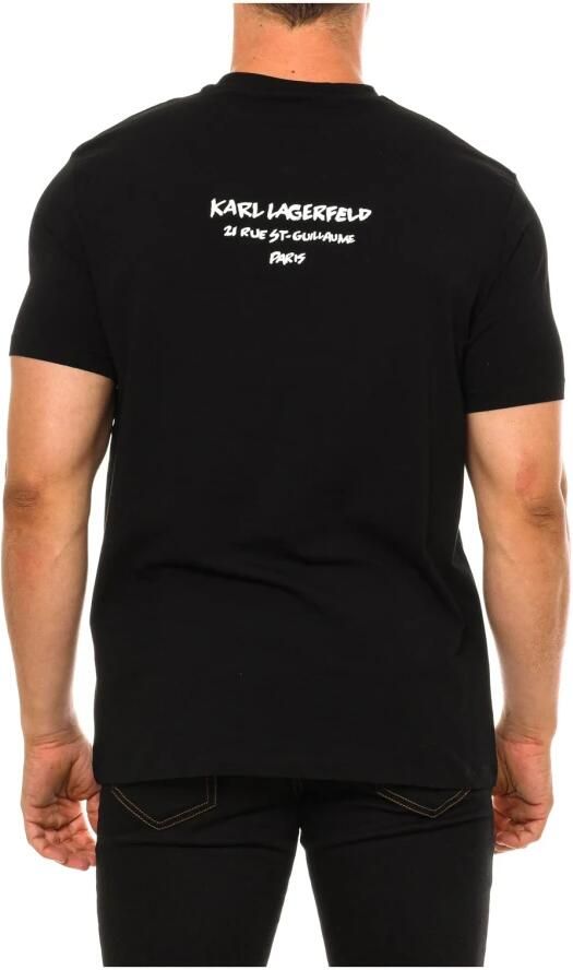 Karl Lagerfeld Klassieke stijl T-shirt met korte mouwen Black Heren - Foto 2