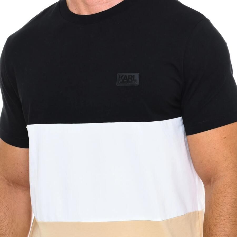 Karl Lagerfeld Basis Katoenen T-Shirt in Meerdere Kleuren Multicolor Heren