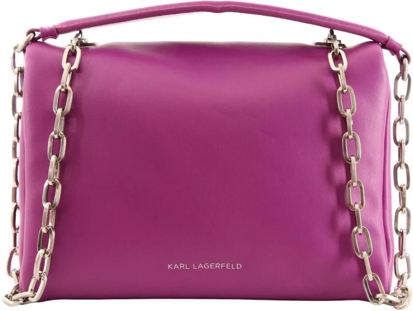 Karl Lagerfeld Crossbody bags K Stamp Sm Crossbody in paars - Foto 3