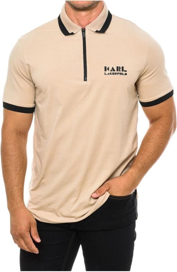 Karl Lagerfeld Polo Shirt Korte Mouw 745081533221-410 - Foto 3