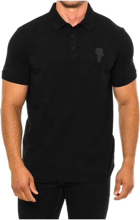 Karl Lagerfeld Polo Shirt Korte Mouw 745401533221-990 - Foto 3