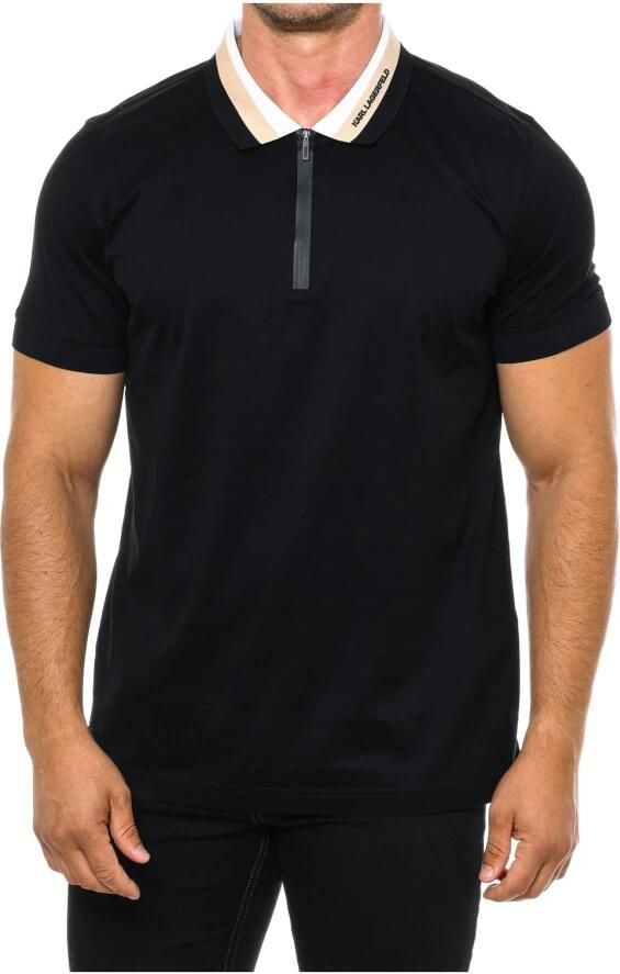 Karl Lagerfeld Polo Shirt Korte Mouw 745400533200-990 - Foto 3