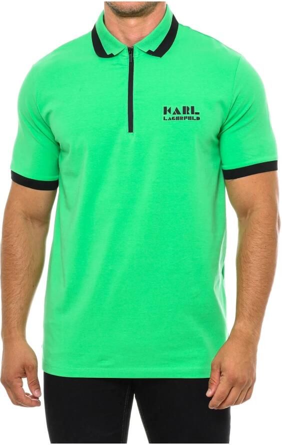 Karl Lagerfeld Polo Shirt Korte Mouw 745081533221-510 - Foto 3