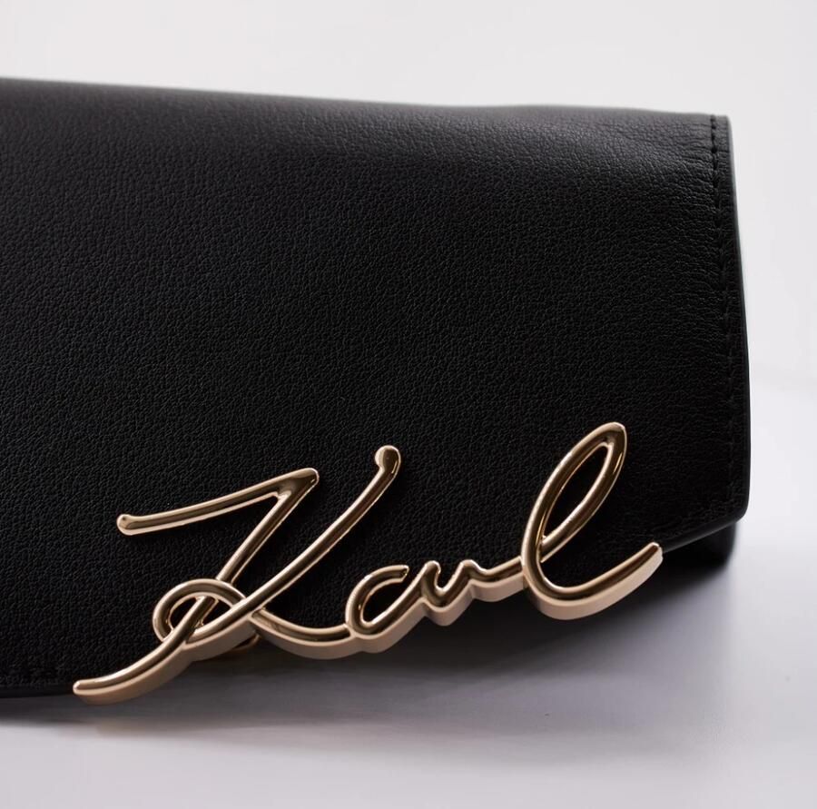 Karl Lagerfeld Portemonnees & Kaarthouders Black Dames