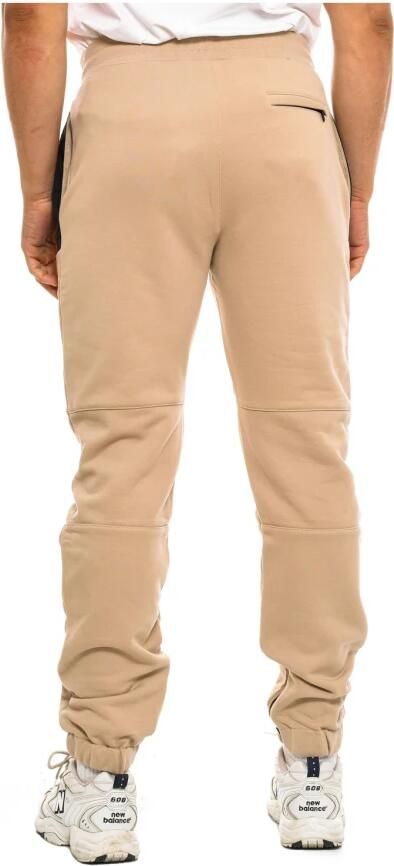 Karl Lagerfeld Sportieve Geribbelde Manchet Ritszak Broek Beige Heren - Foto 2