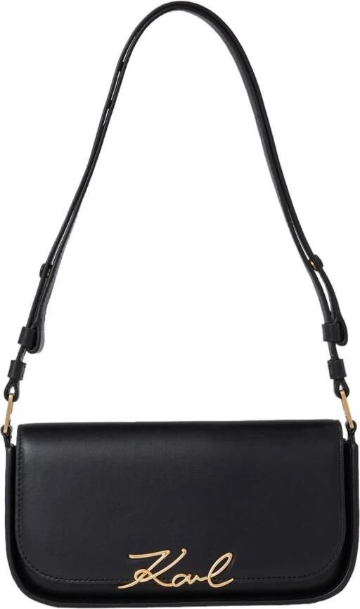 Karl Lagerfeld Schoudertas vrouwen K Signature CB Zwart Black Dames - Foto 9