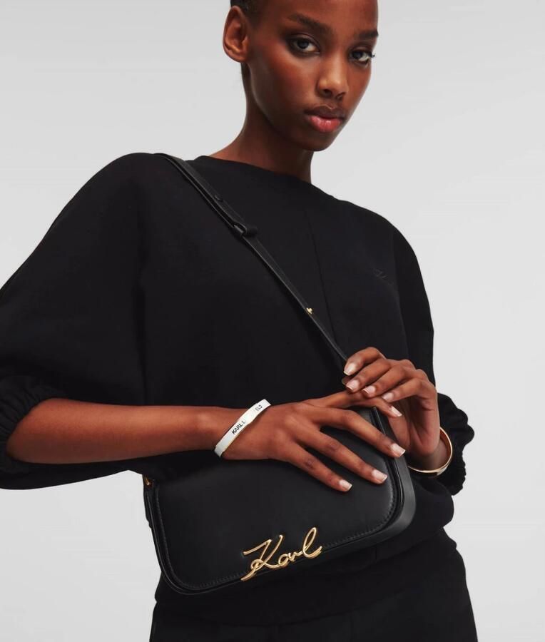 Karl Lagerfeld Schoudertas vrouwen K Signature CB Zwart Black Dames - Foto 2